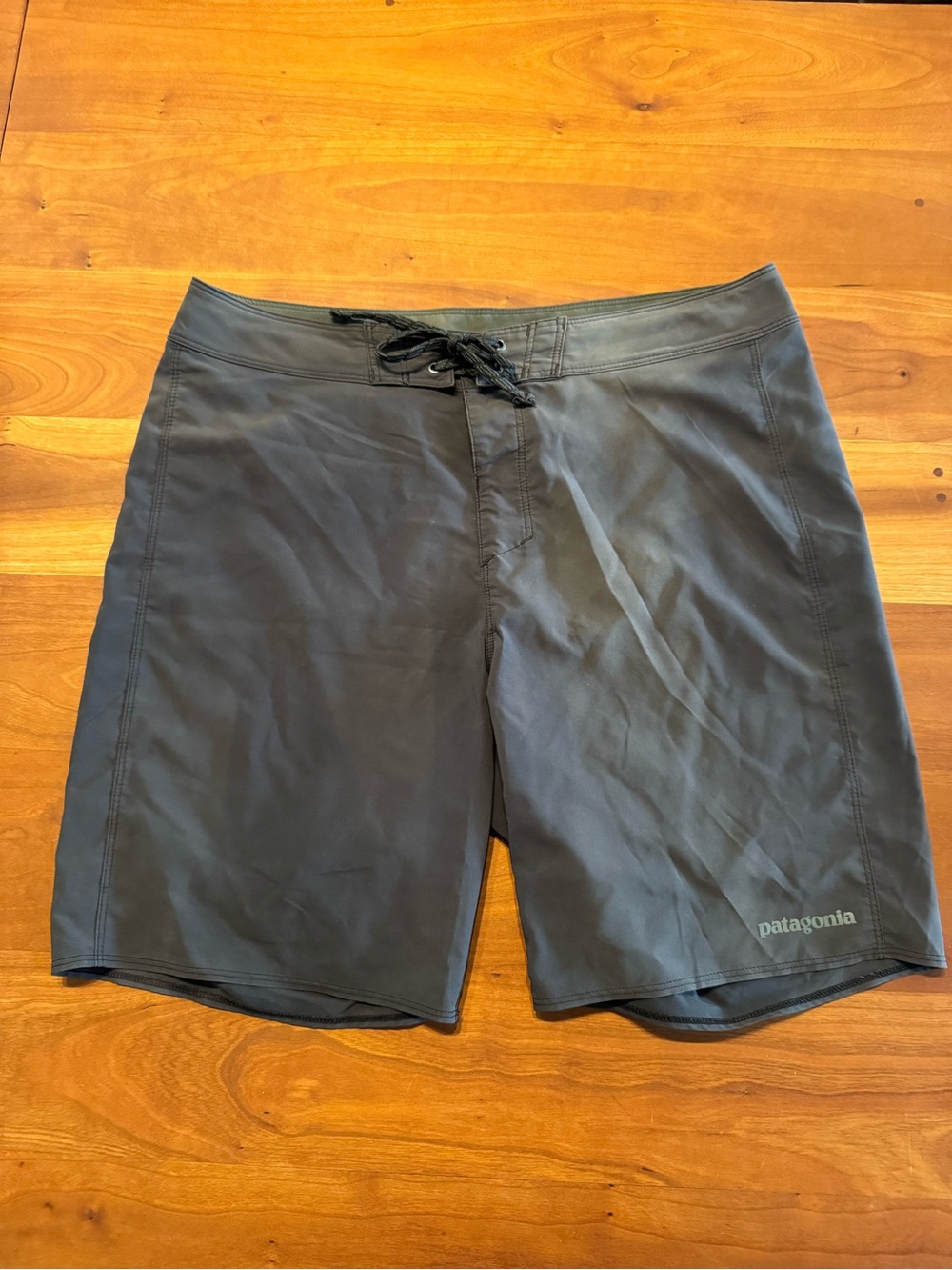 Patagonia Men's Charcoal Gray Boardshorts